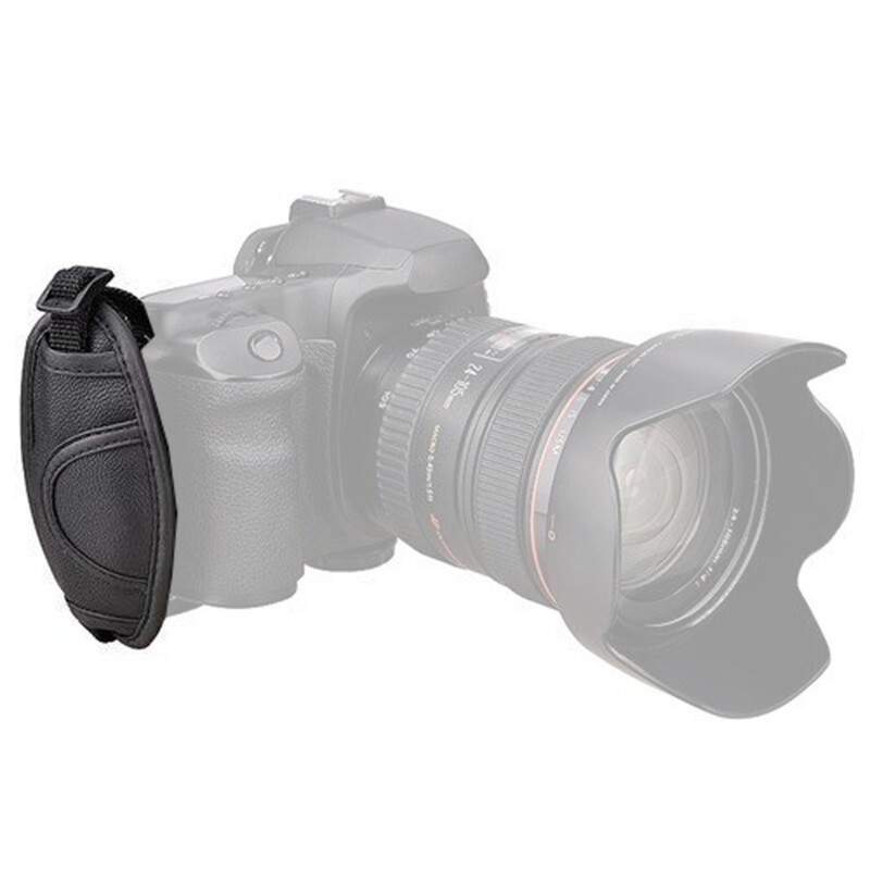 Professional Adjustable Leather Wrist Strap Hand Grip Hand Strap for DSLR Camera