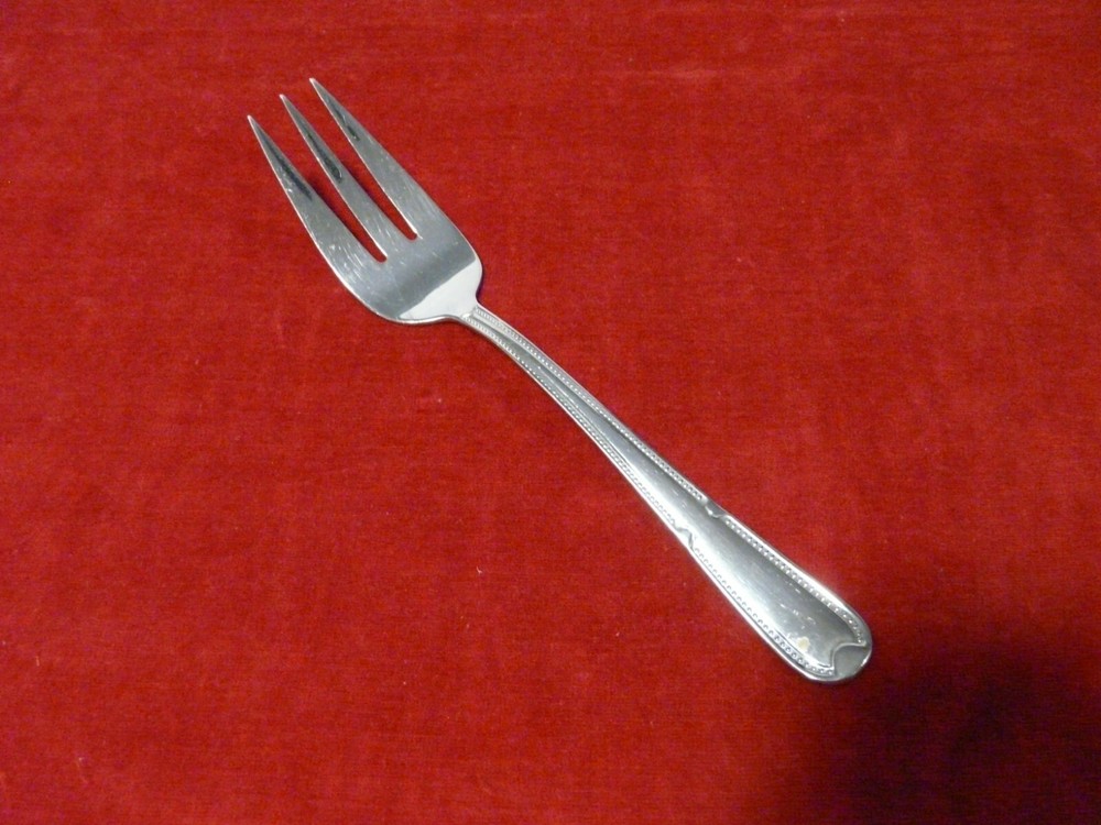 Serving Set Cold Meat Fork Scalloped Serving Spoon Heritage Mint FONTENAY