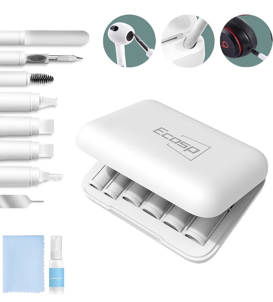 Cleaner Kit for Airpod, iPhone Cleaning Kit, Multi-Function Airpod Cleaner Kit