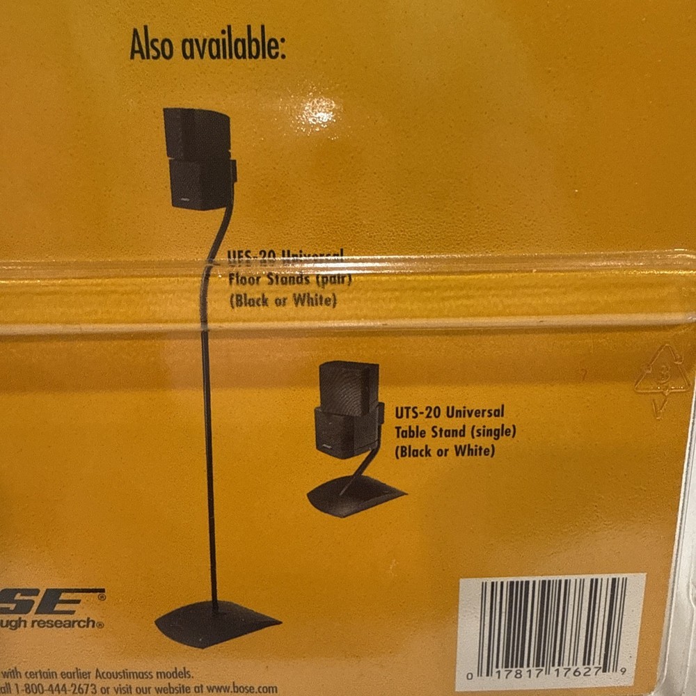 Bose Speaker Mount UB-20W Wall Ceiling Bracket White Cube Universal Bose Mount