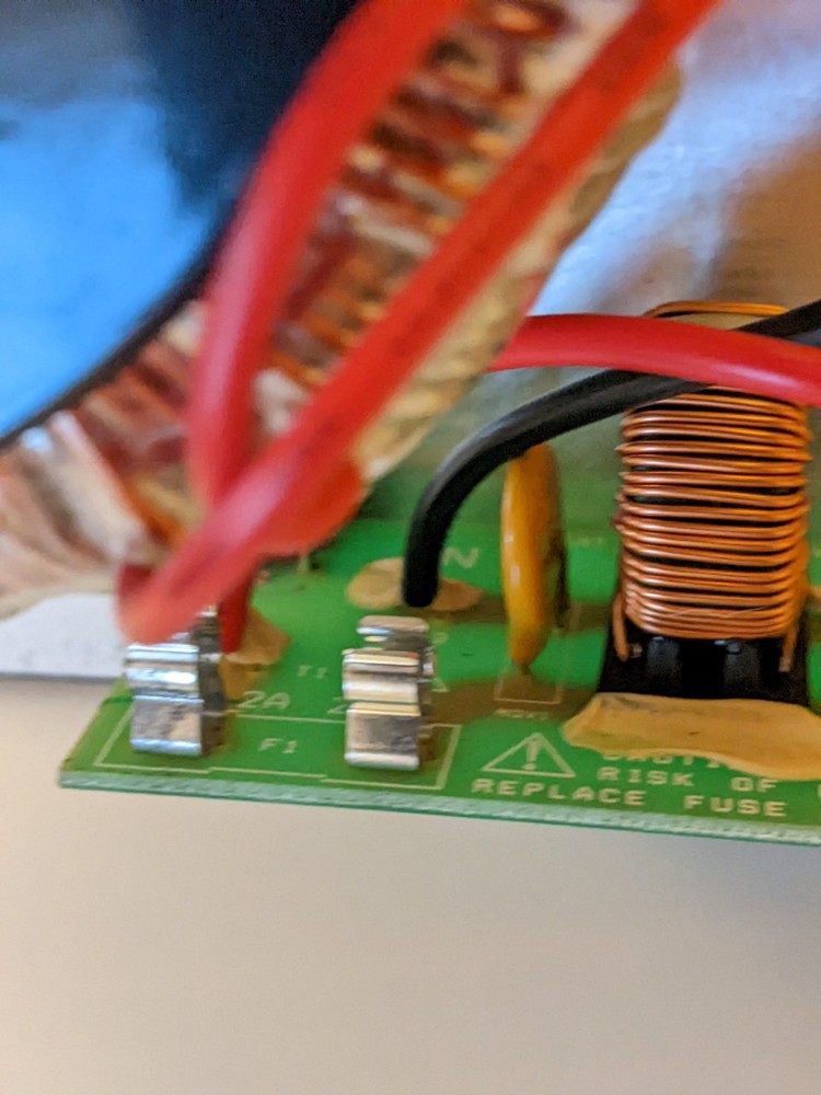 Toroidal Transformer C04-0133R3 Mounted On Back Panel Klipsch iFi. Tested.