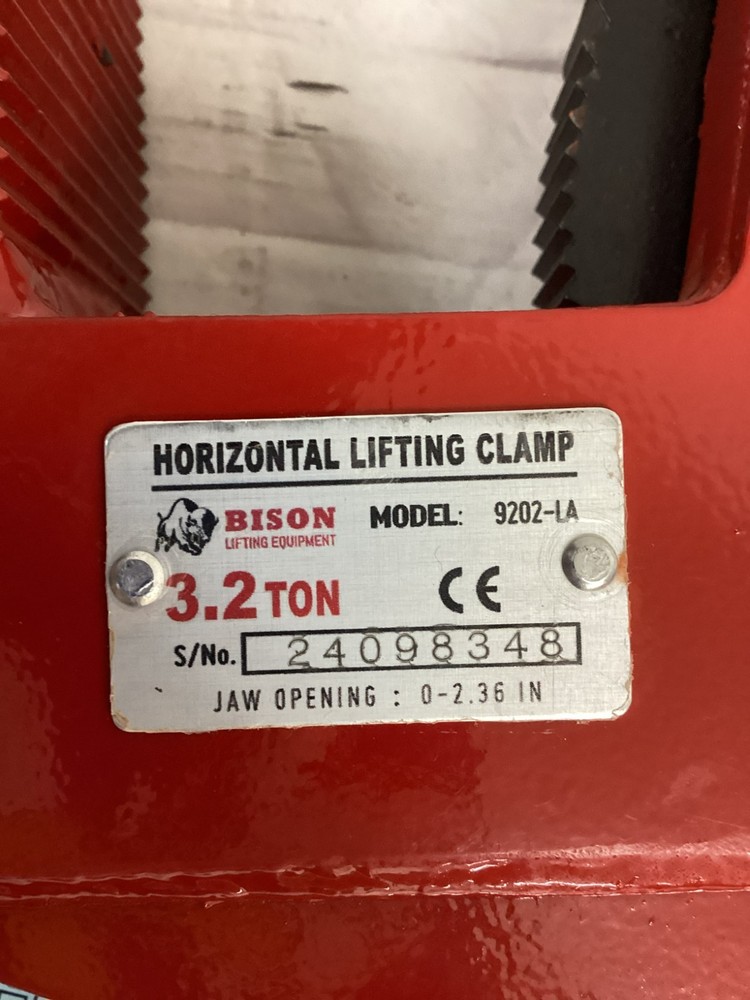 bison 9202-LA horizontal lifting clamp