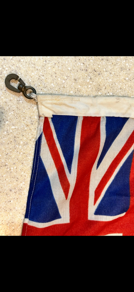 WW2 British naval flad dated 1944