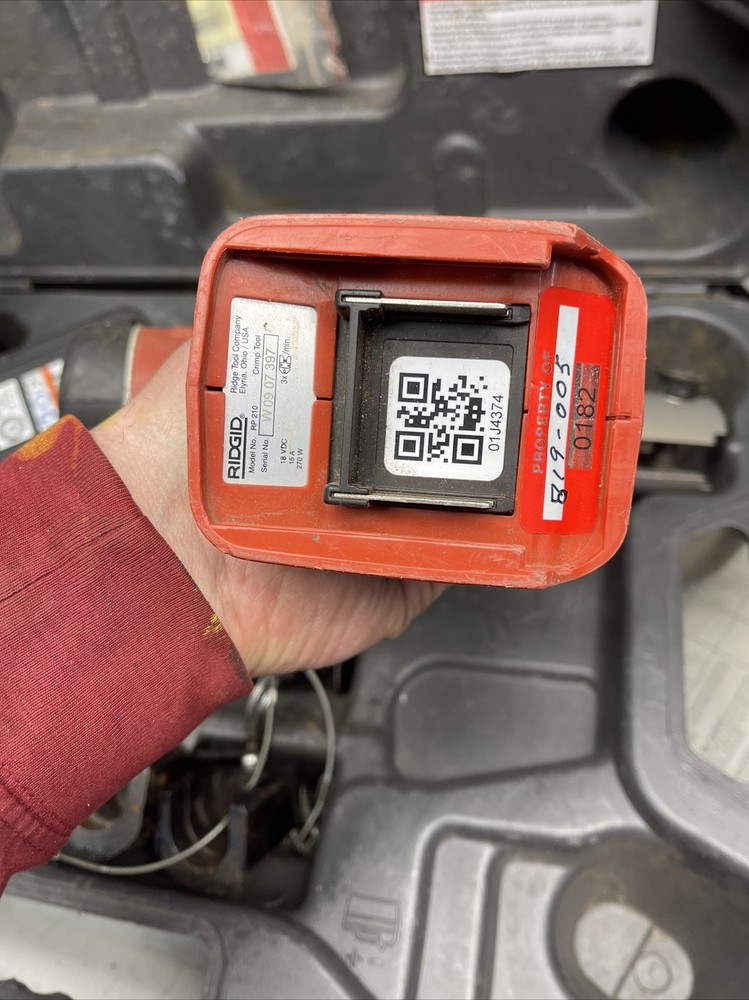 Ridgid RP 210 press frame (xt14