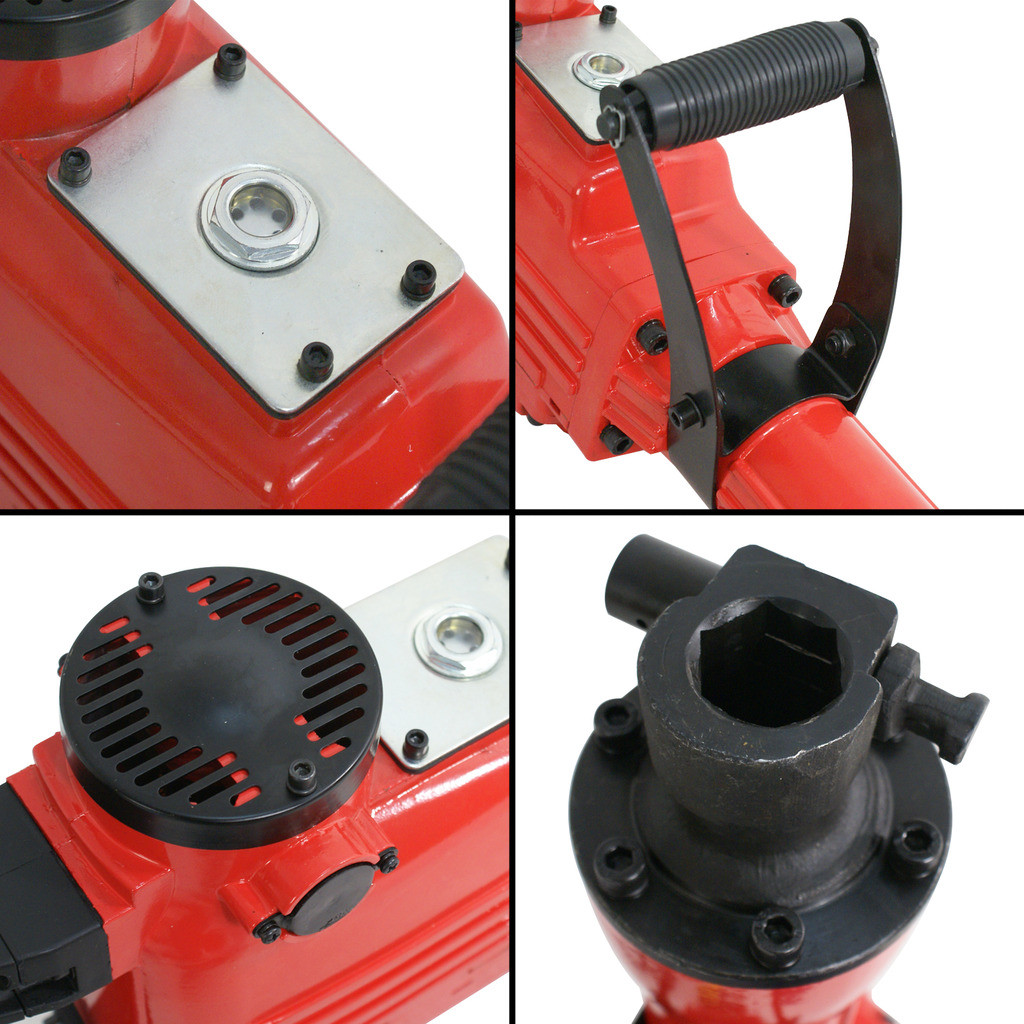 2200W Heavy Duty Electric Demolition Jack Hammer Concrete Breaker w/Case, Gloves