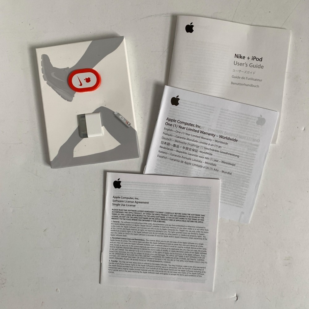 Apple Nike+ A1193 Shoe Insert New in Package