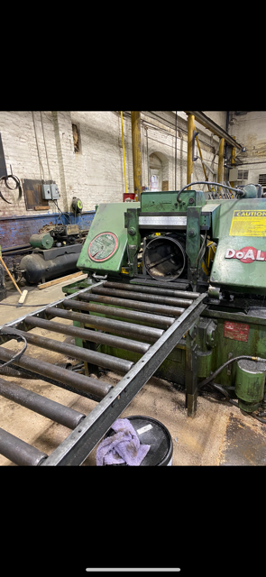 DoAll Model C-80 Horizontal Variable Speed Manual Feed Band Saw