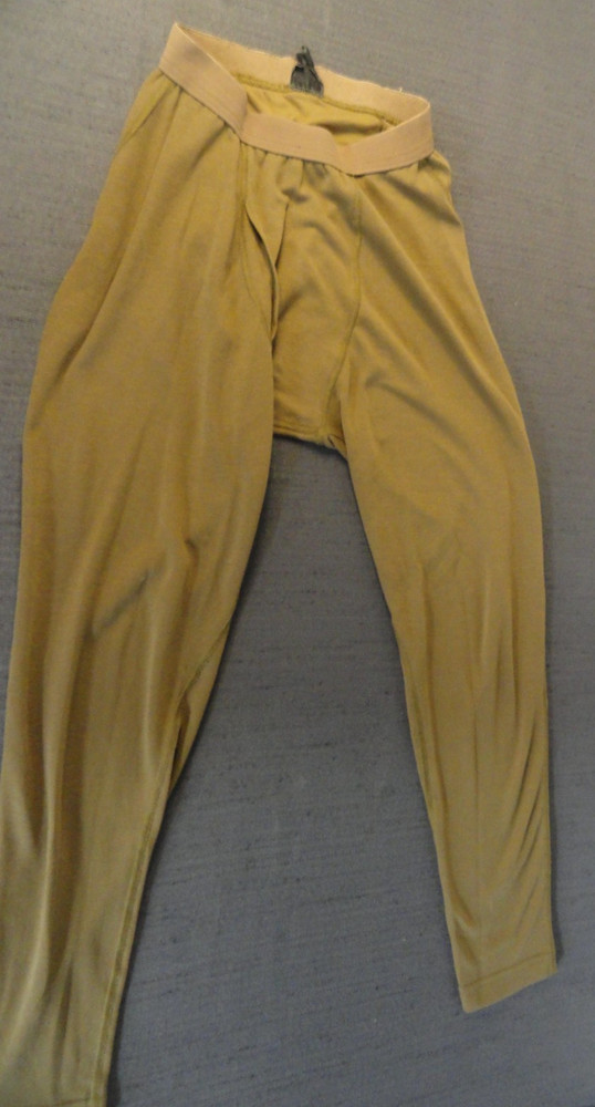 SPECIAL FORCES PCU LEVEL 1 COLD WEATHER BASE LAYER COYOTE BROWN PANTS MEDIUM