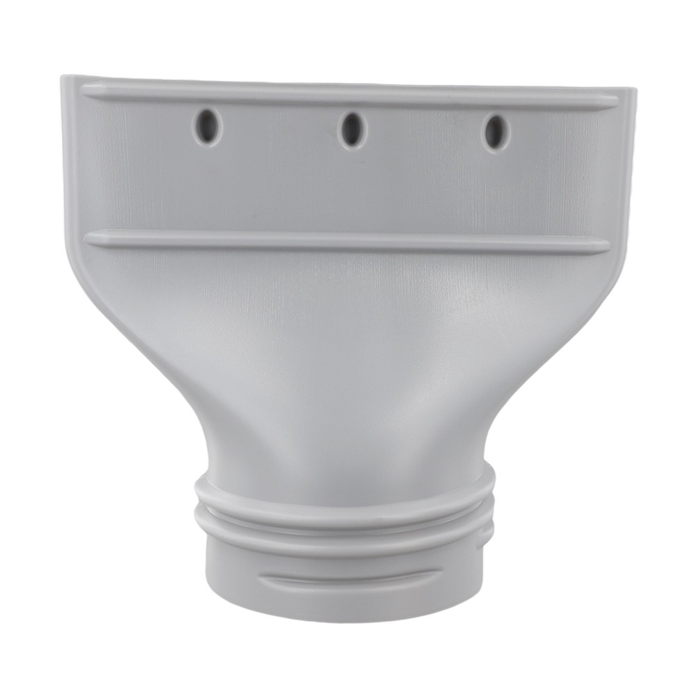 Exhaust Vent Flat Hose Adapter for Optimized Airflow and Compatibility