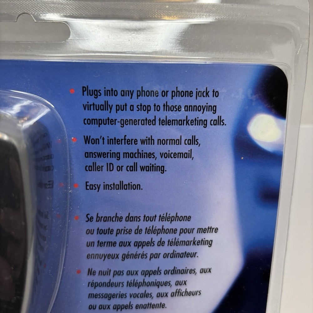 Privacy Technologies Telezapper Keep Telemarketers Out - NOS Phone Call Assist