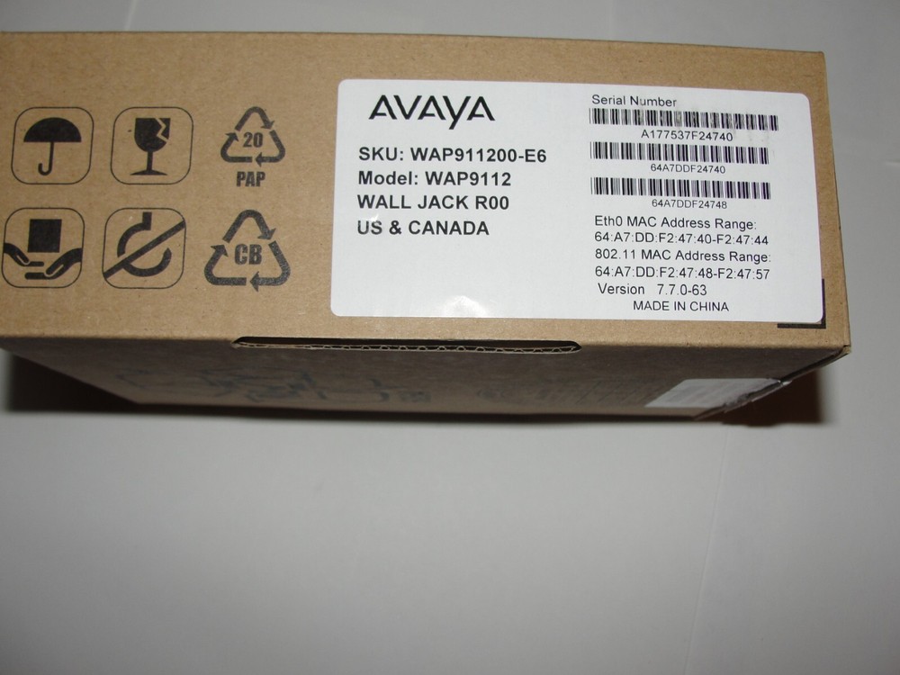 Avaya WAP9112 Wireless Access Point NEW !