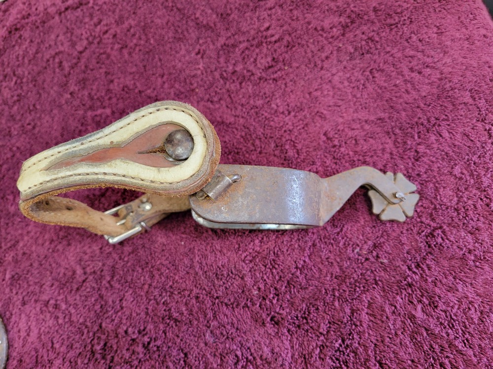 Western Spur Silver Star Overlay Right Side