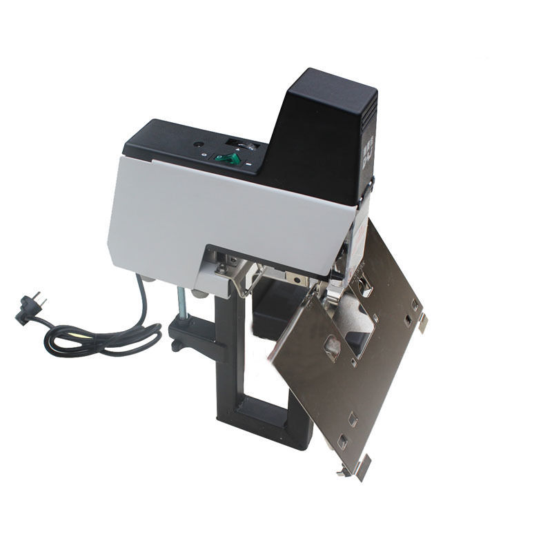 220V Electric Auto Stapler Binder Book Binding Machine Flat+Saddle Stitching #