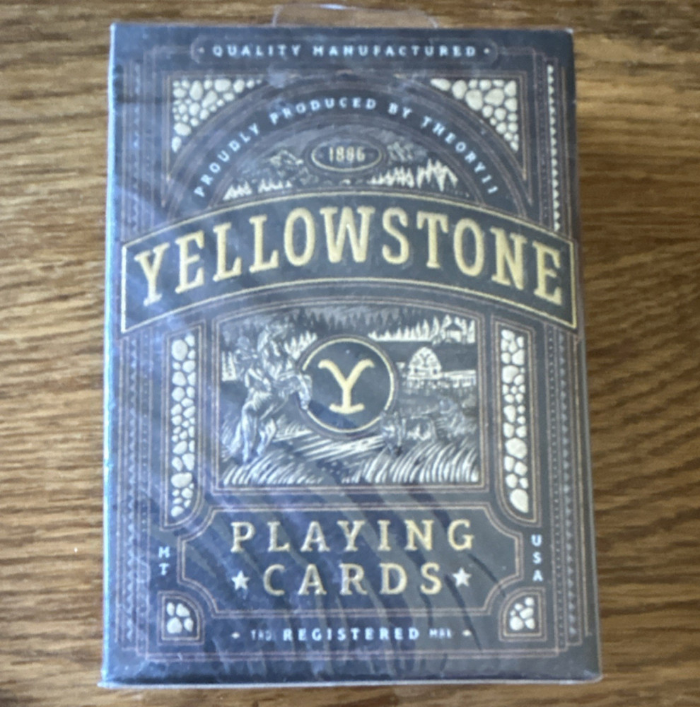 Theory11 Yellowstone sealed Playing Cards Deck