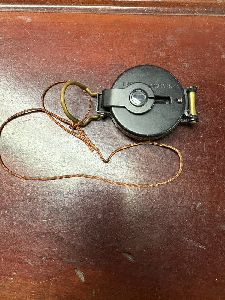 Vintage Lensatic Compass