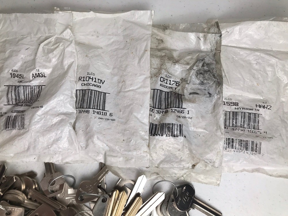 5 lb 7 oz ILCO Blank Key Assorted Mixed Models