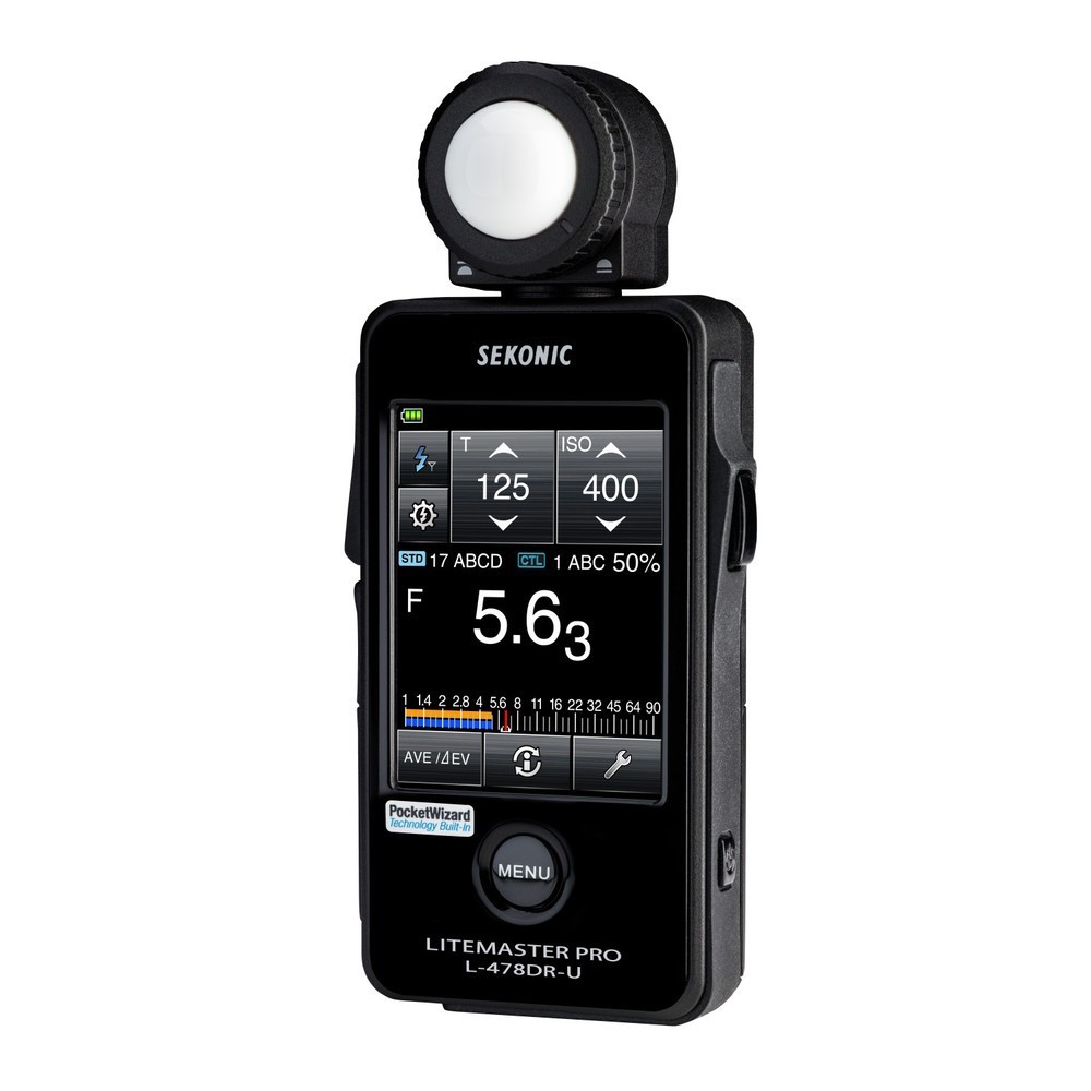 Sekonic LiteMaster Pro L-478DR-U Light Meter for PocketWizard System
