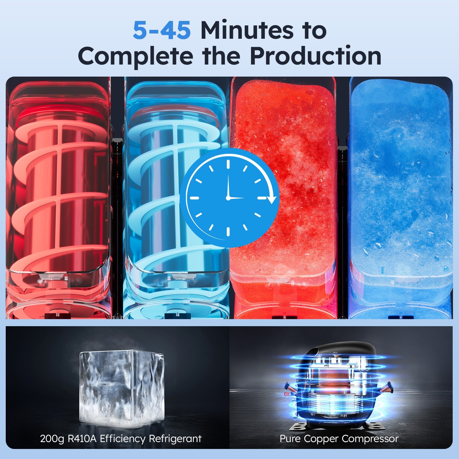 15L x 3 Tank Commercial Slushy Machine Margarita Smoothie Frozen Drink Maker