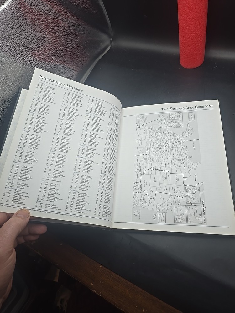 Vintage AOL Desk Planner 2002