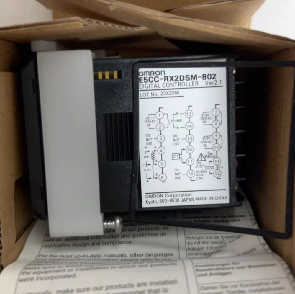 New Omron Temperature Controller E5CC-RX2DSM-802 24DC/AC Free Shipping 1pcs