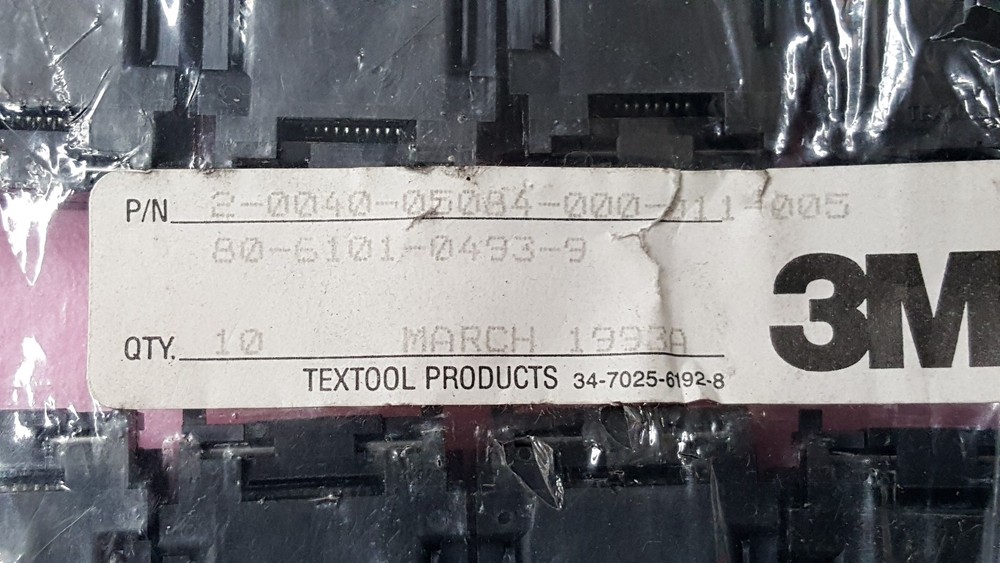 PLCC Adapter, Prototype, 3M, 2-0040-05084, 240-5084, 40 Position, TEXTOOL/3M