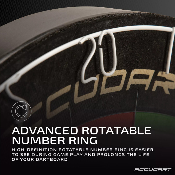 Accudart Edge Bristle Dartboard