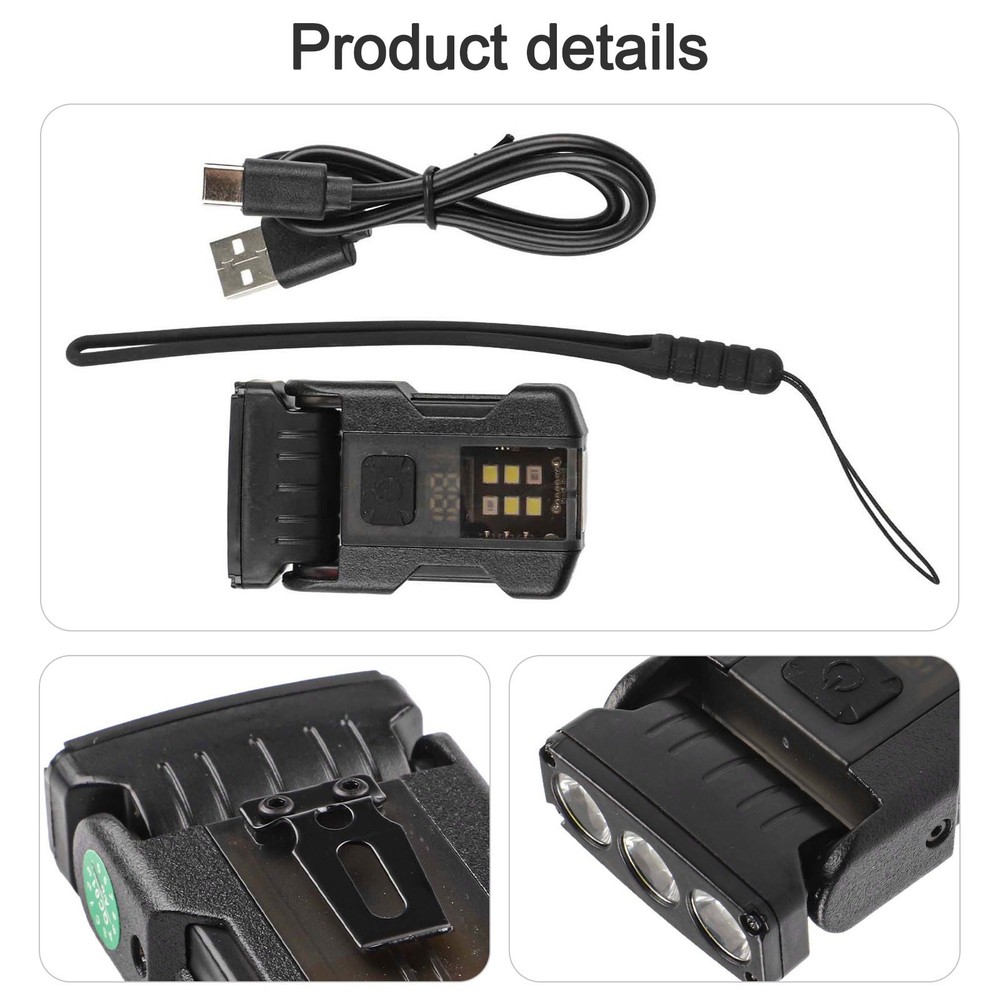 Efficient Pocket Work Light with Long Battery Life for Various Situations