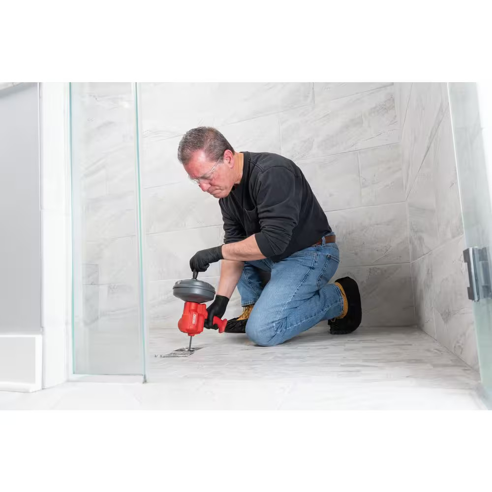 EZ SPIN Drain Cleaning Snake Auger