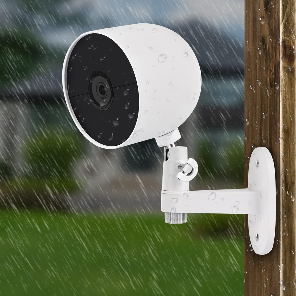 2Pack Adjustable Security Wall Mount Bracket for Google Nest Cam Outdoor