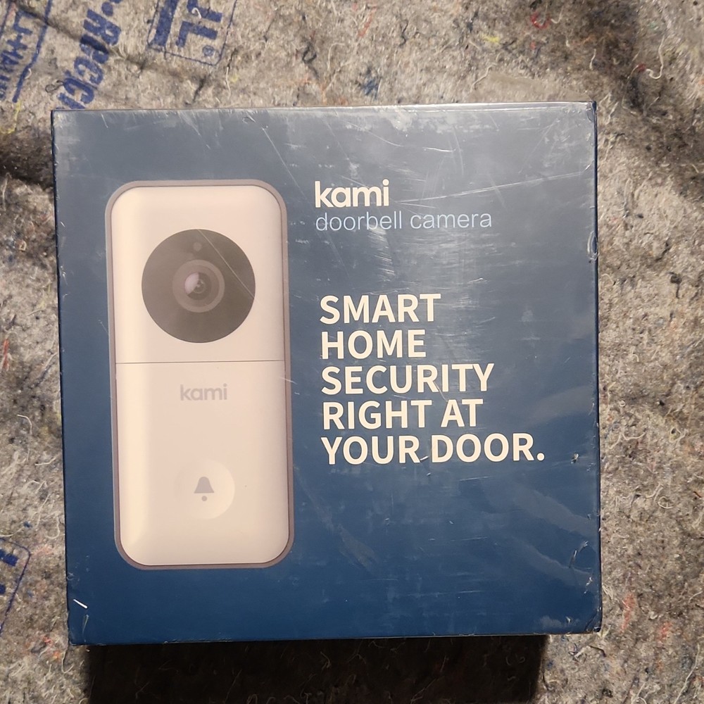 kami Doorbell Camera Smart Home Security White