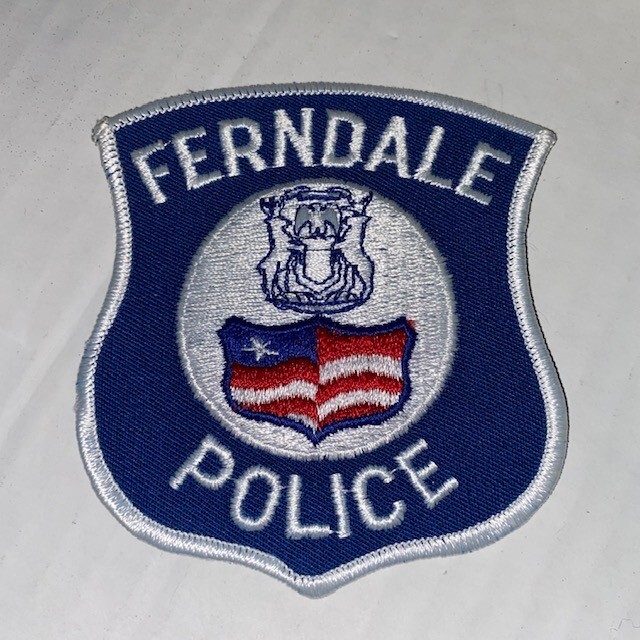 FERNDALE MICHIGAN MI POLICE PATCH