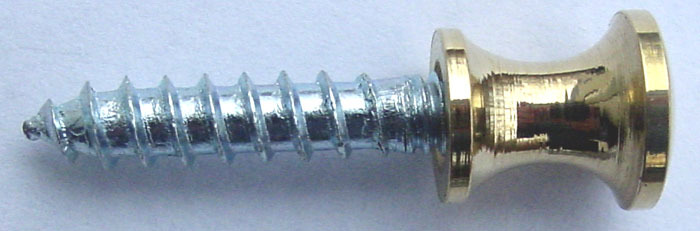 2 Small SOLID BRASS KNOB for drawers/jewelry boxes.3/8 Inch Diameter. (2 knobs)