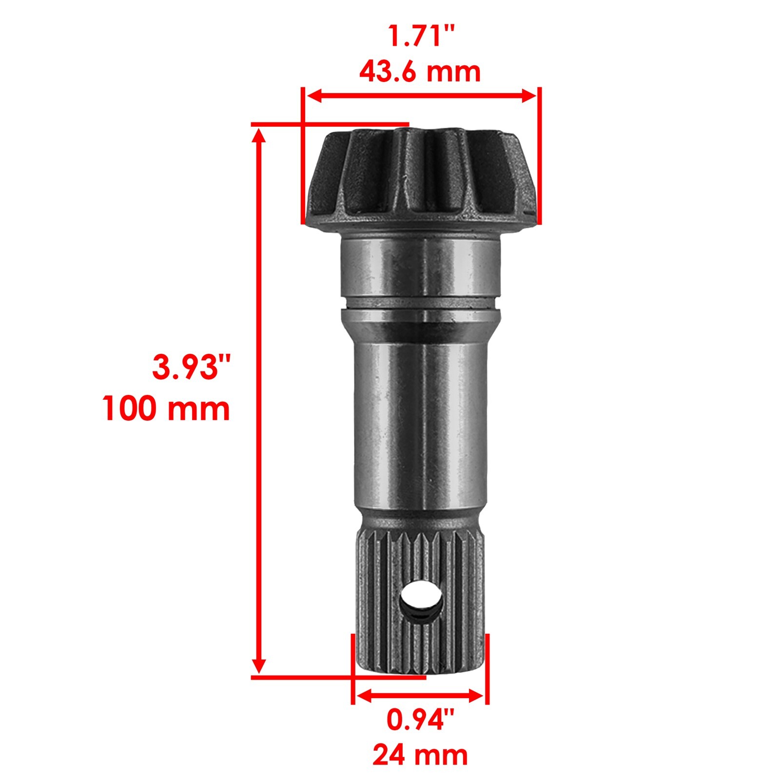 Front Differential Ring & Pinion Gears Polaris 3239382 3235636 3236305 3235711
