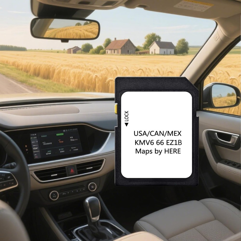 2024 Mazda Navigation SD Card - Offline Use with Waterproof, Class 10 Technology