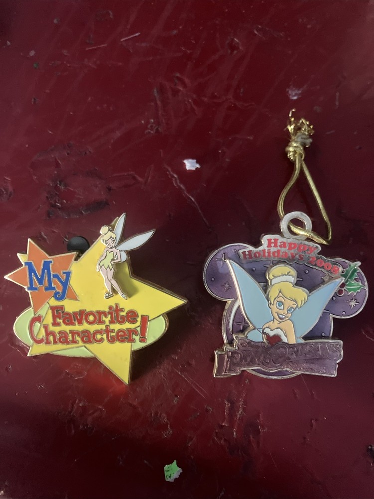 2x Disney Tinker Bell Pins