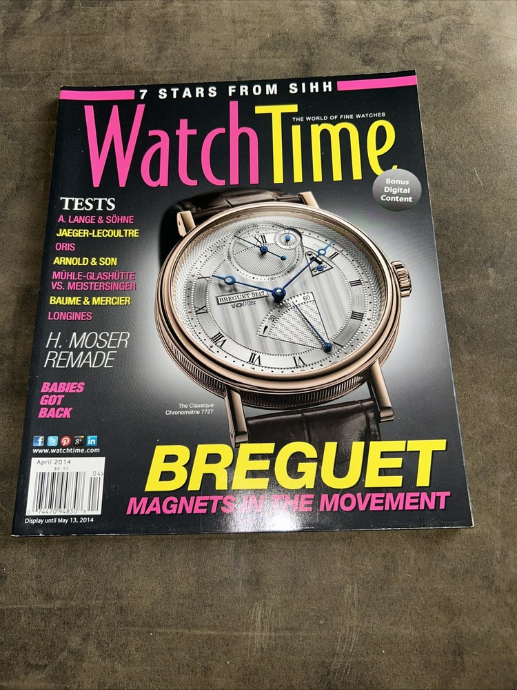 watch time magazine April 2014