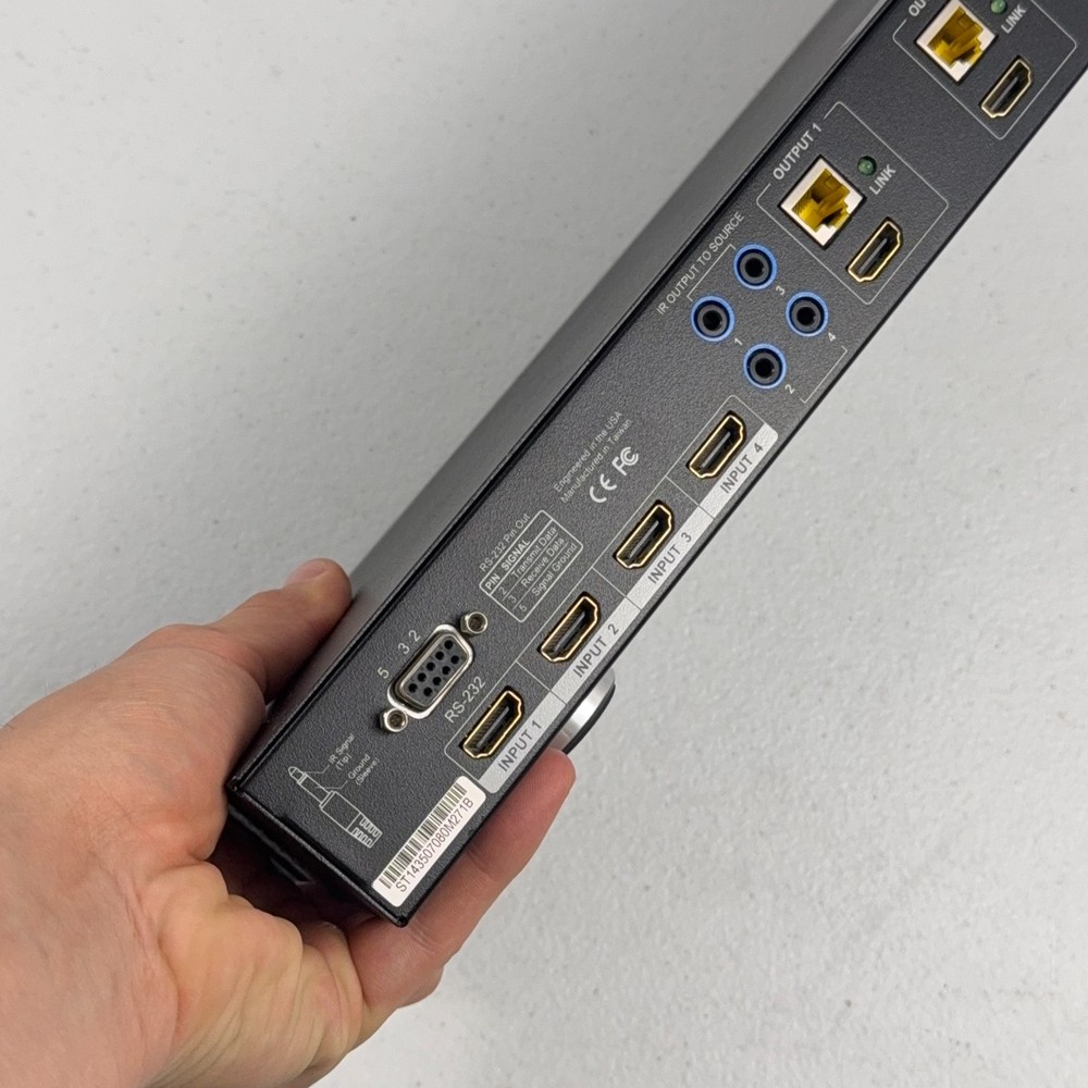 Binary B-500-MTRX-230-4x4 HDMI 4x4 Matrix Replacement Switcher TESTED WORKING