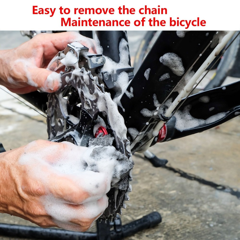 Compact Bicycle Missing Link Set for 6-10 Speed Chains - 16 Steel Pieces
