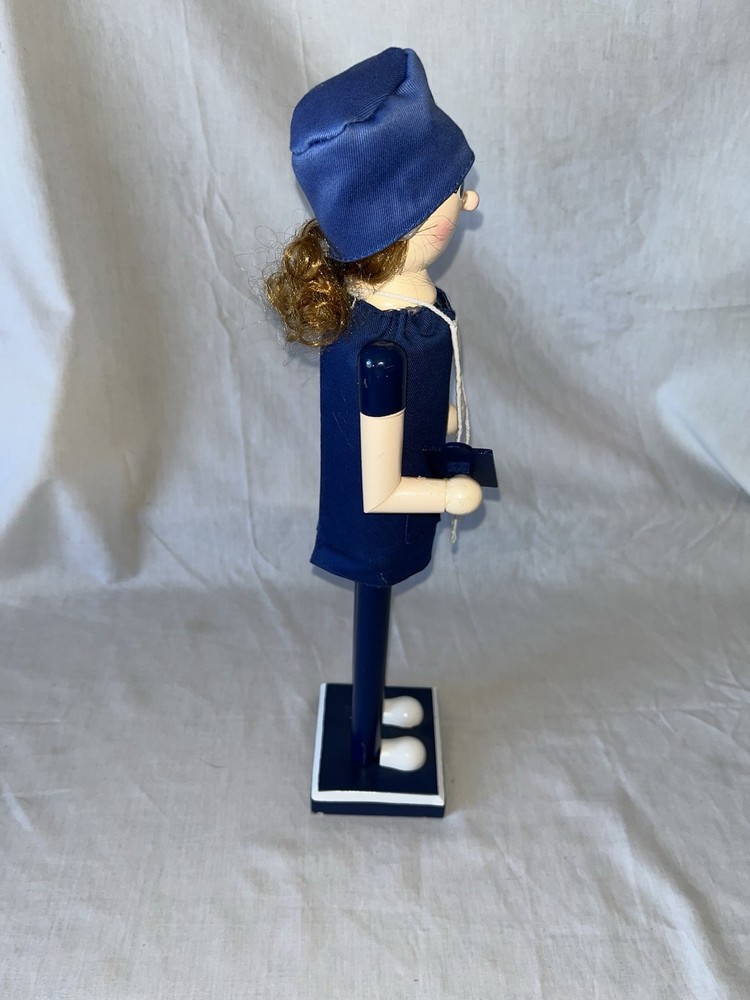 Wooden Nurse Nutcracker 16"