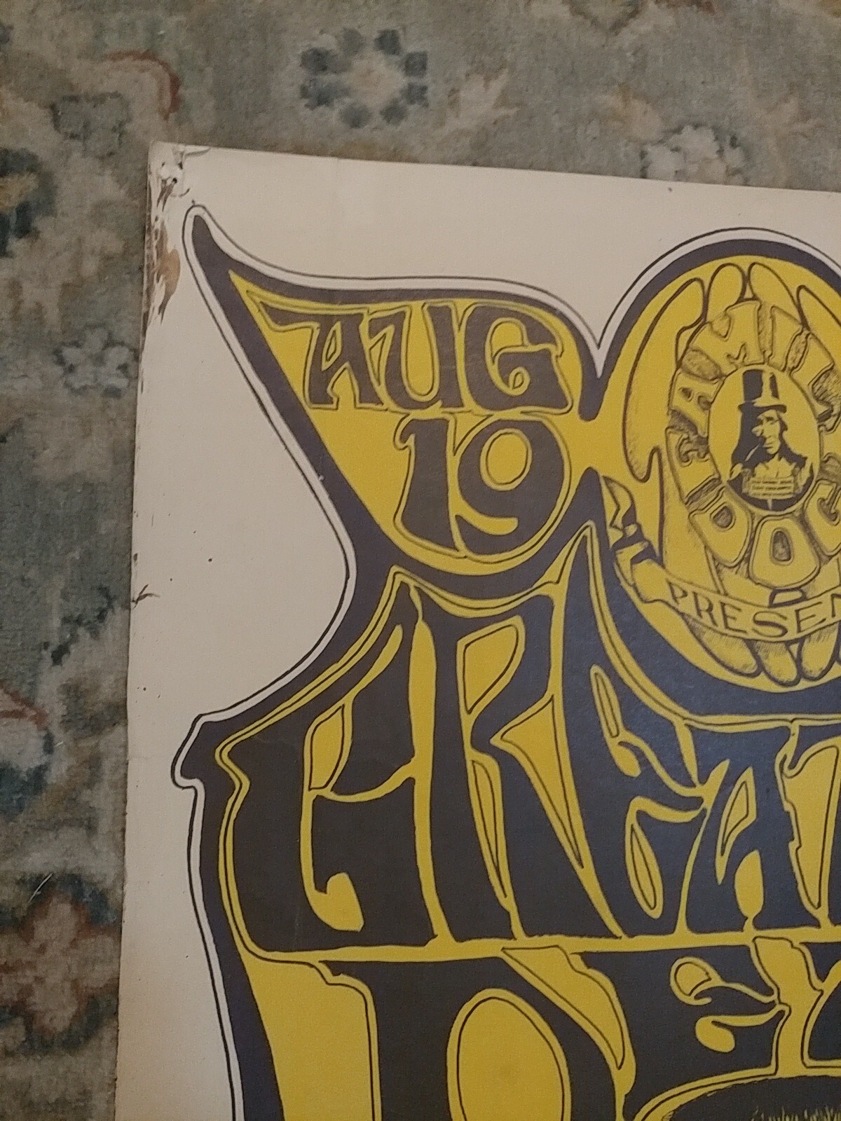 FD022 FAMILY DOG Poster GRATEFUL DEAD Sopwith Camel AVALON Mouse