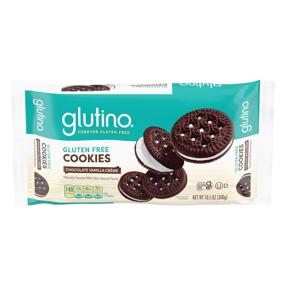 Chocolate Vanilla Creme Cookies, 10.5 Oz