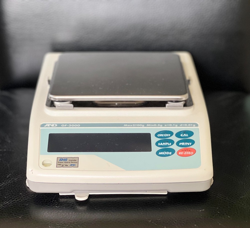 A&D GF 200P /300P /6000 Precision Lab Balance Scale Read Description