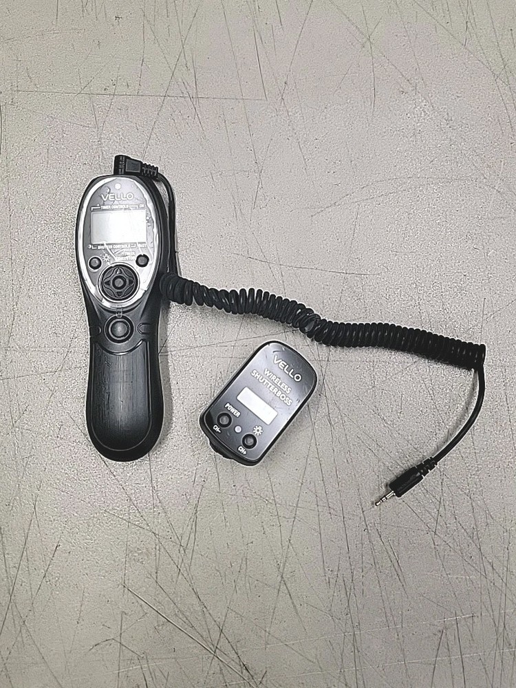Vello Wireless ShutterBoss Remote Switch with Digital Timer
