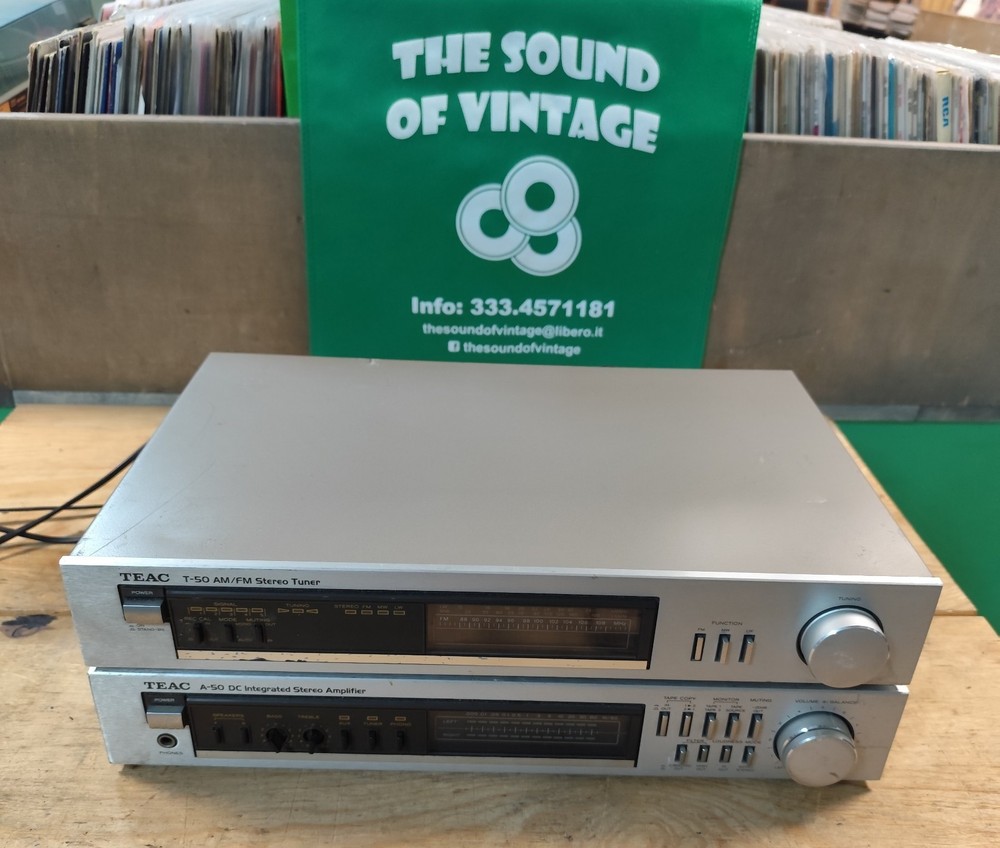 Amplifier - Teac -A 50 & T50 Tuner
