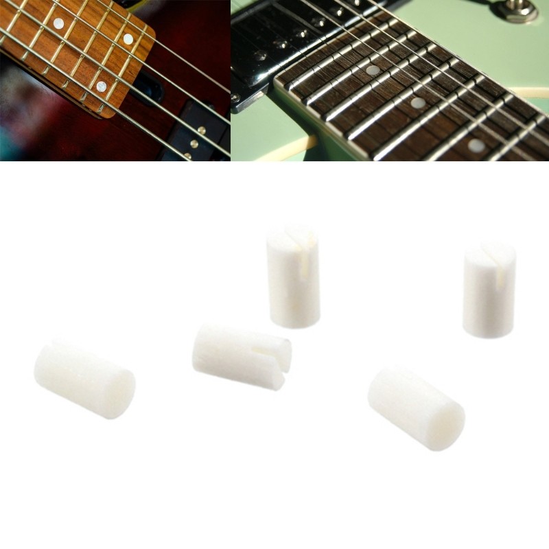 5Pcs Easy Install Banjo 5th String Replacement Nuts Premium Plastic Long Using