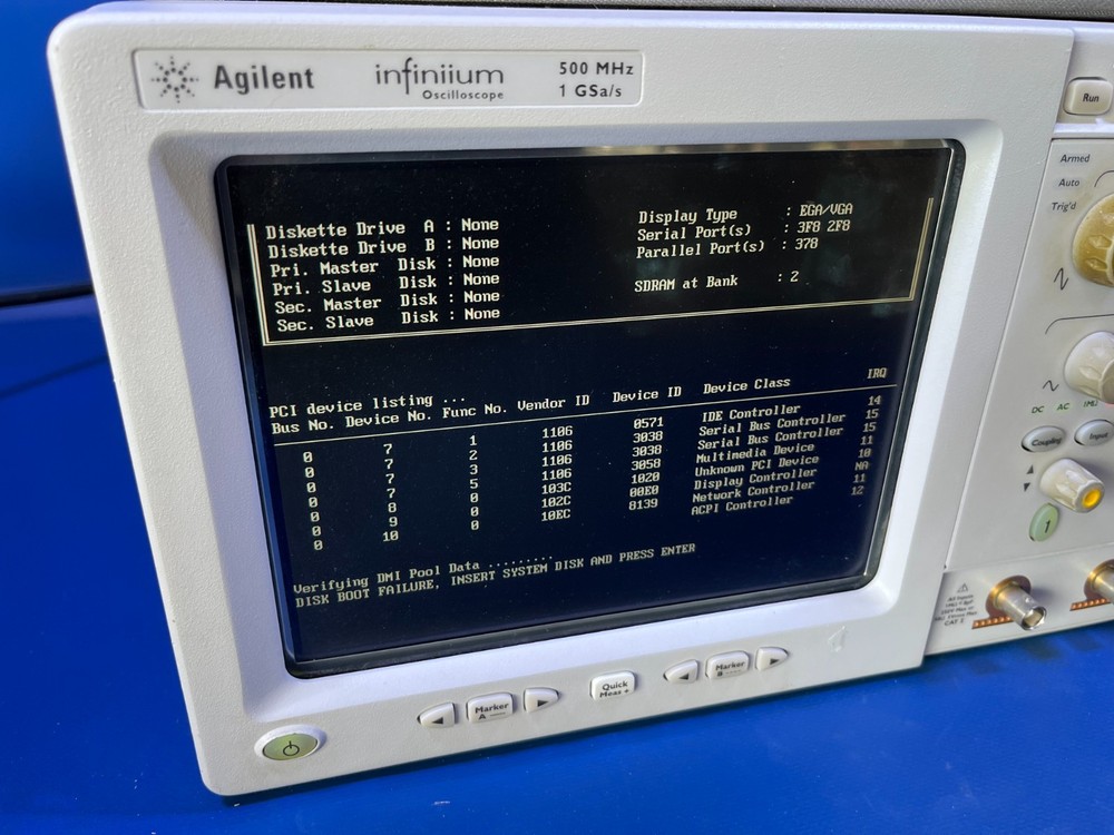 AGILENT INFINIIUM 54815A OSCILLOSCOPE