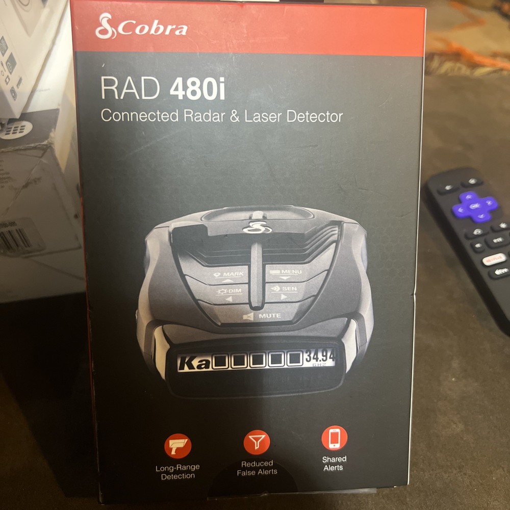 Cobra Electronics Rad 480i Radar/Laser Detector