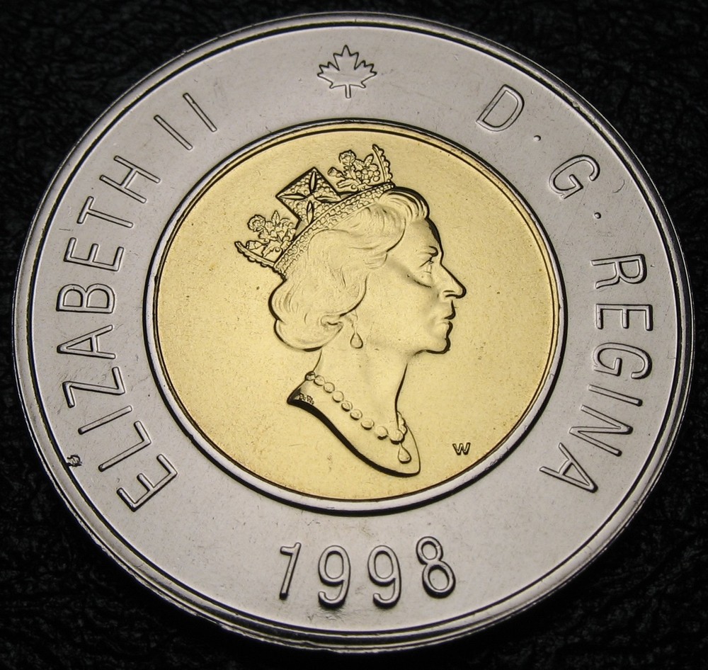 Canada 1998-w $2 Polar Bear NBU (Proof-Like)