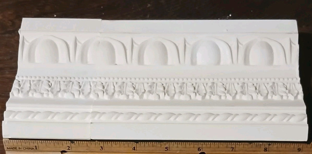 Unique Ornate Vintage Plaster Molding, Architectural Elements - Samples.