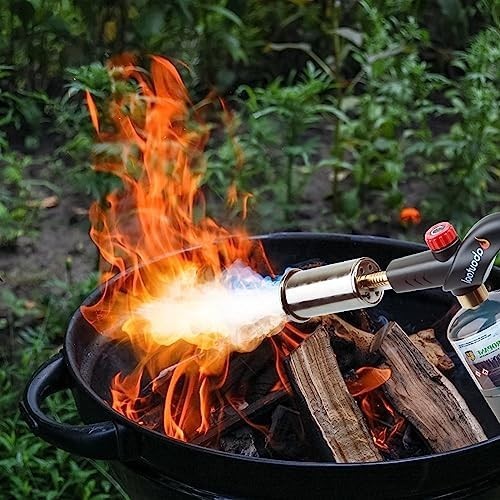 Propane Torch Aluminum Adjustable Searing BBQ Campfire Cooking Tool